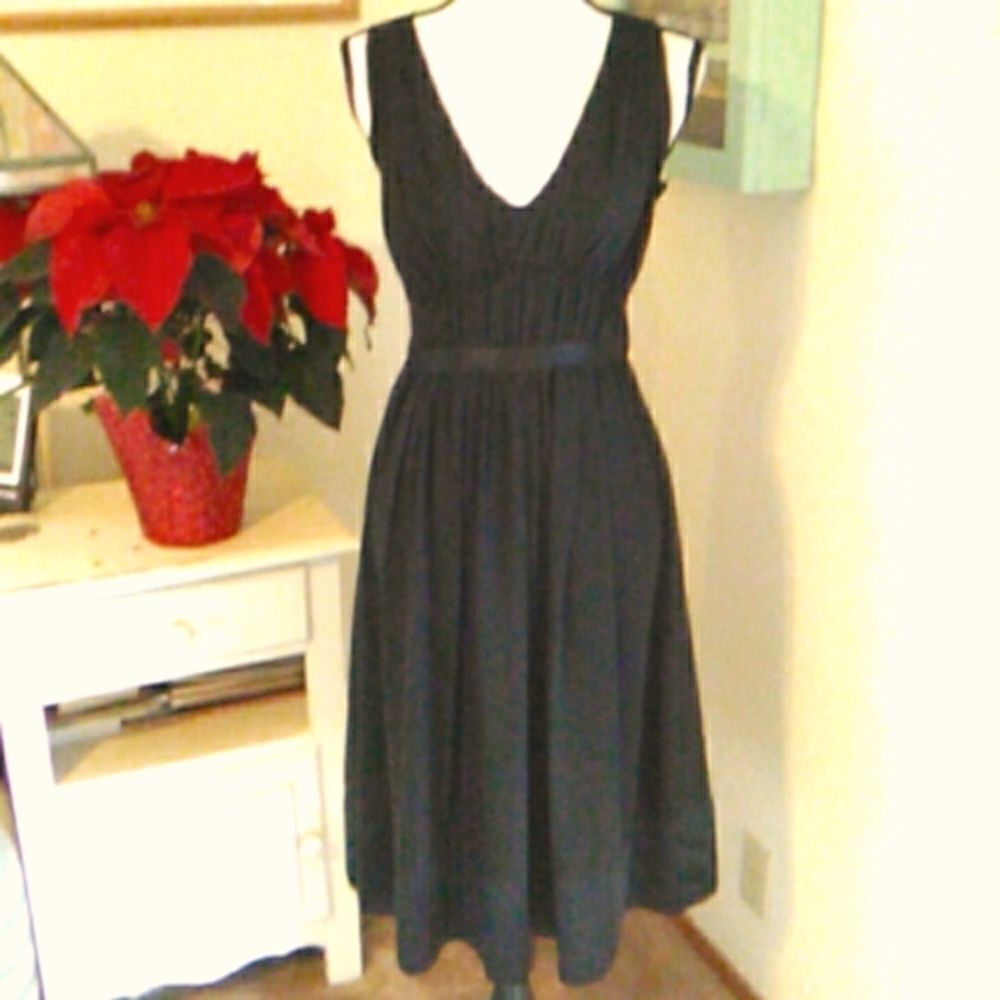 H & M Dressy Black Dress